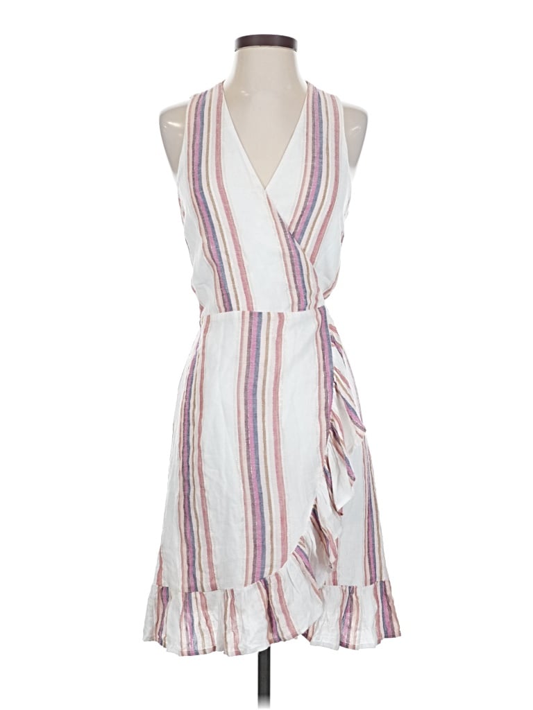 Pre-owned Rails Casual Dress In White