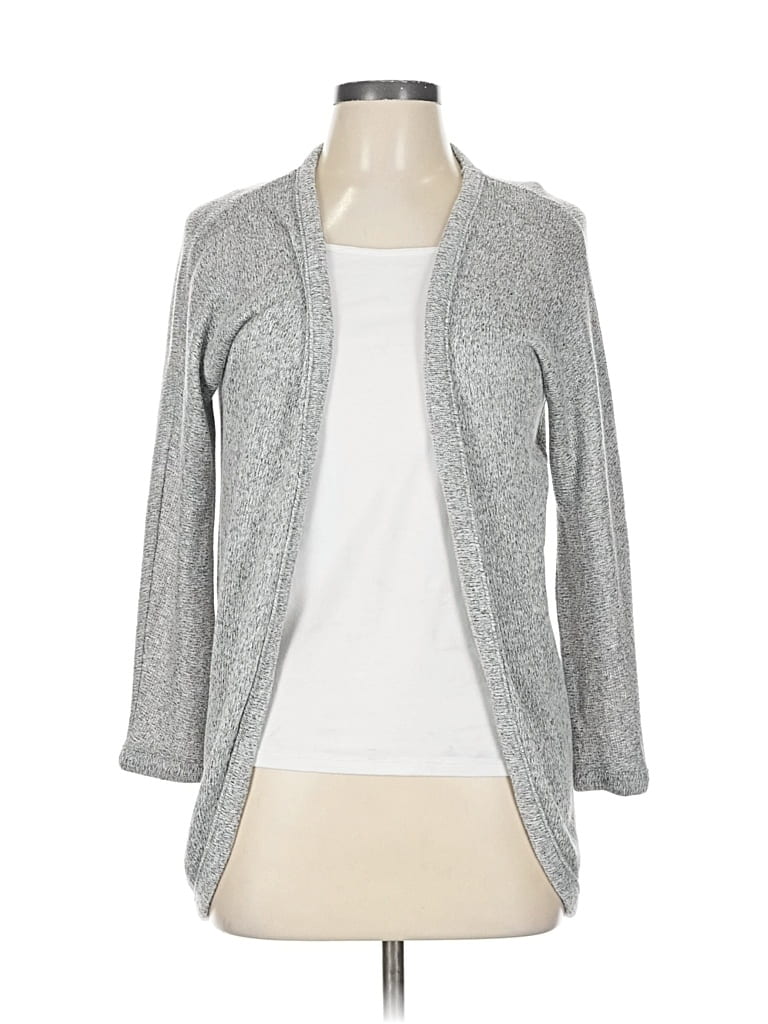 Pre-owned Old Navy Cardigan Sweater In Silver