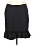 Express Solid Black Formal Skirt Size 8 (estimated) - photo 1