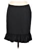 Express Solid Black Formal Skirt Size 8 (estimated) - photo 2