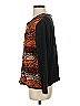 Assorted Brands Paisley Orange Black Cardigan Size 0 (tall) - photo 5