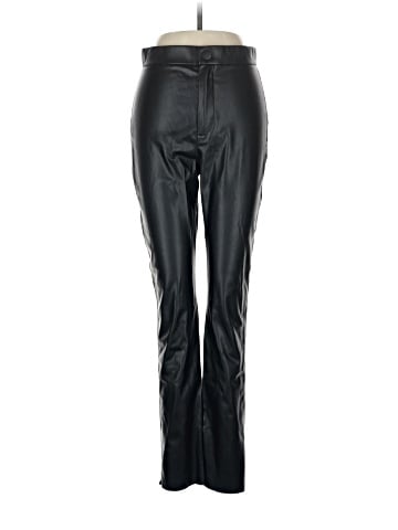 Zara Faux Leather Pants (view 1)