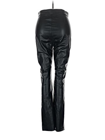 Zara Faux Leather Pants (view 2)