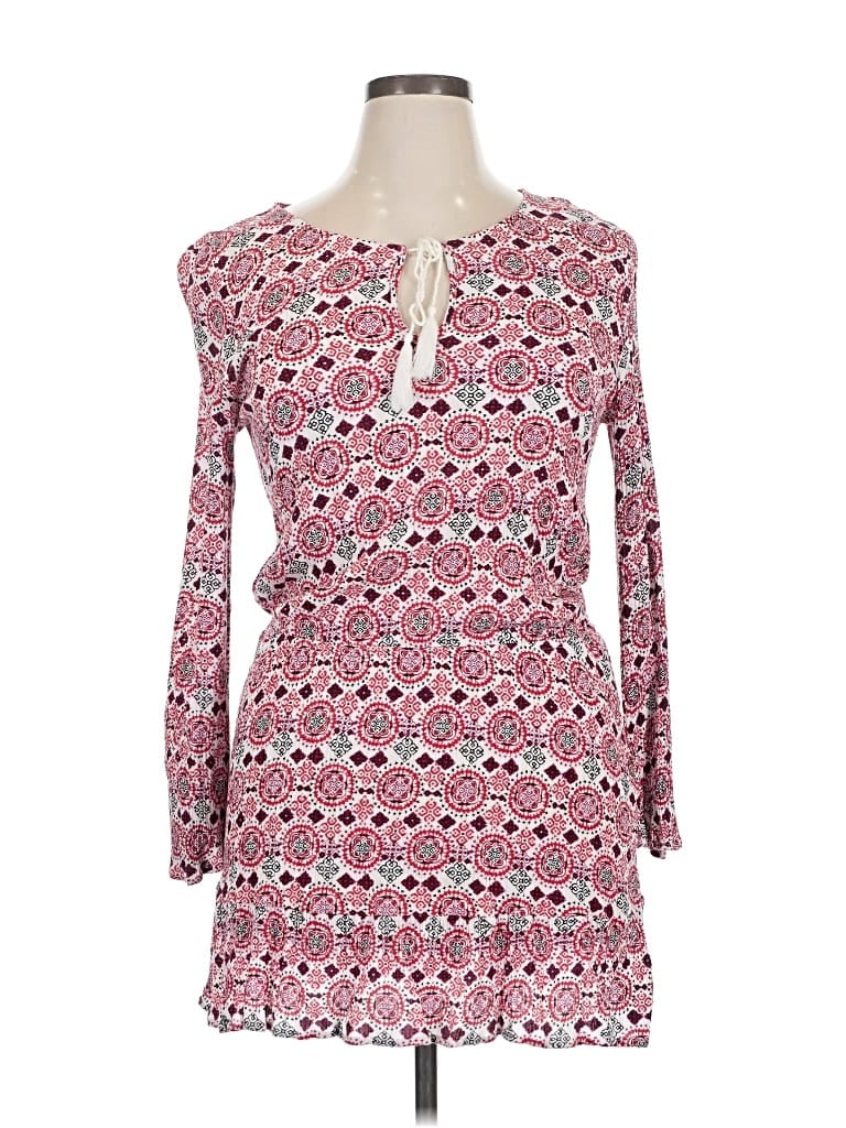 Pre-owned Divided By H&m Casual Dress In Pink