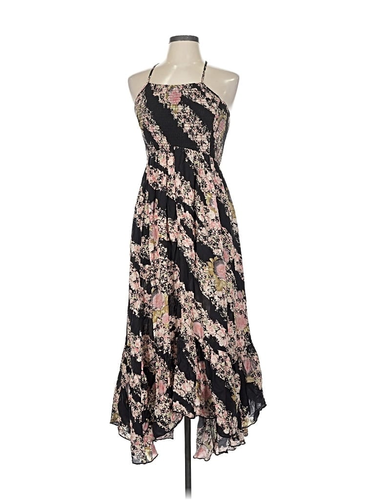 Pre-owned Intimately By Free People Casual Dress In Black