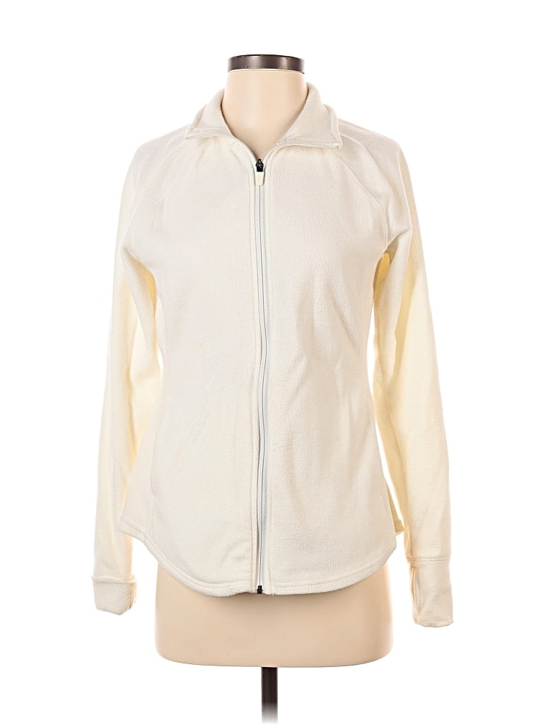 Pre-owned Active By Old Navy Track Jacket In White