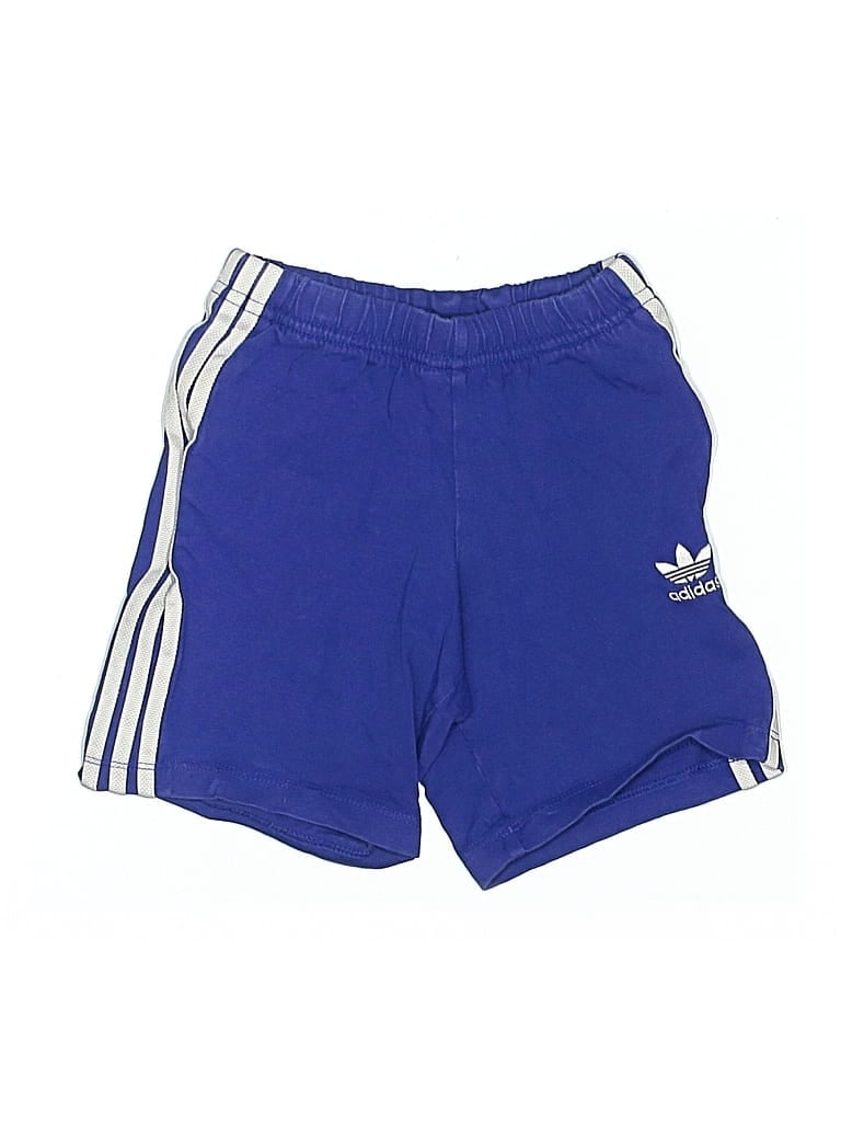 Pre-owned Adidas Originals Kids' Athletic Shorts In Blue