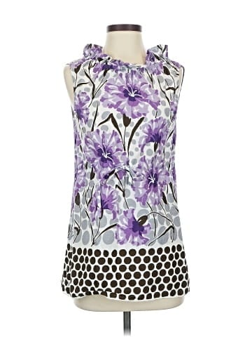 Anna Sui for Anthropologie Short Sleeve Blouse (view 1)
