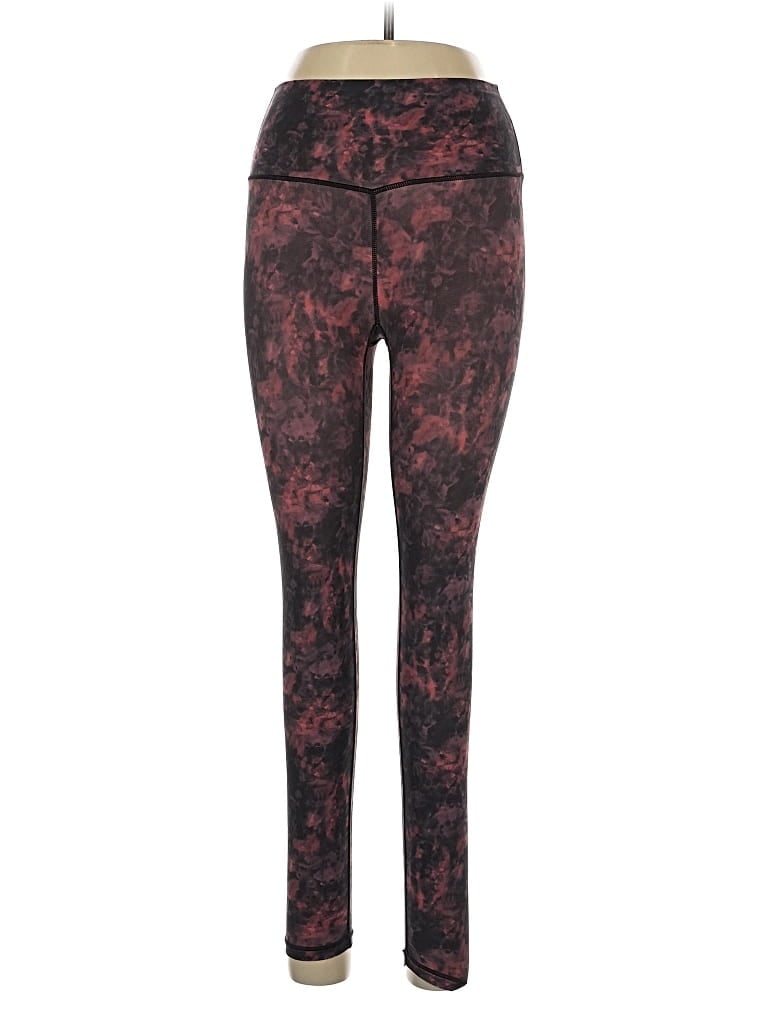 ZYIA ACTIVE Pre-owned Active Pants In Burgundy