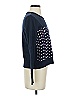 Joe Fresh Chevron-herringbone Blue Pullover Sweater Size XS - photo 4