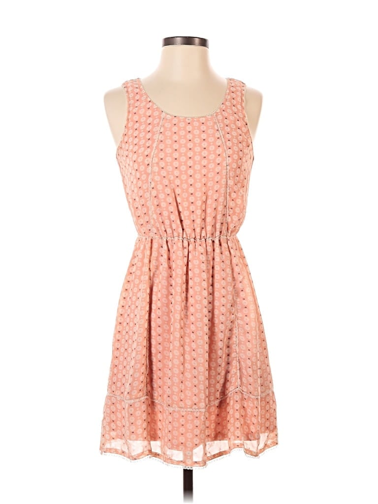Pre-owned Doe & Rae Casual Dress In Orange