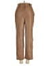 Babaton 100% Polyurethane Brown Faux Leather Pants Size 00 - photo 1
