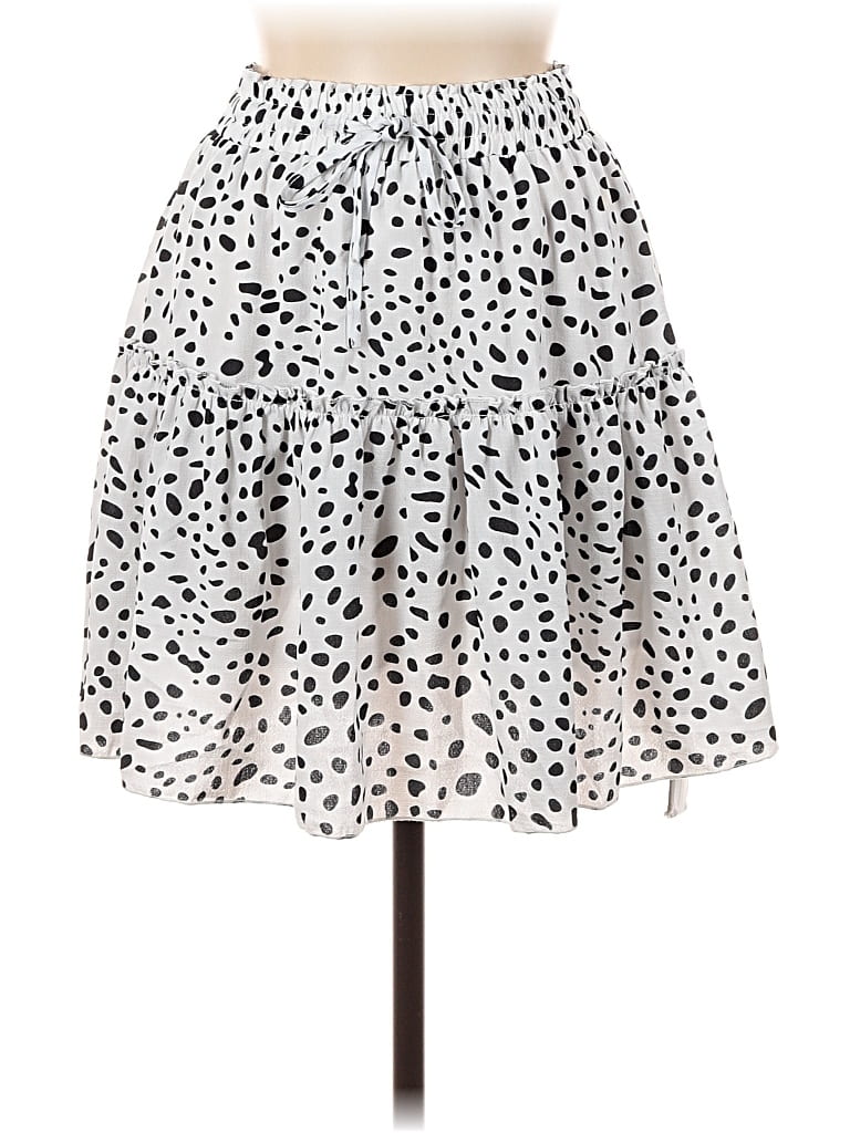 Pre-owned Unbranded Casual Skirt In White