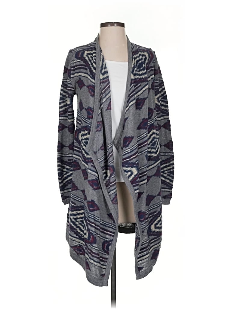 Pre-owned Lucky Brand Cardigan Sweater In Purple