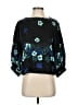 Warm Black 3/4 Sleeve Blouse Size XS (0) - photo 1