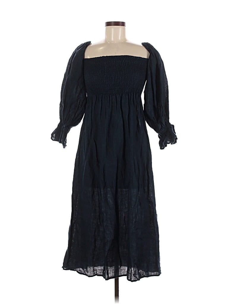 Pre-owned Sleeper Casual Dress In Blue