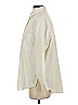 Zara Ivory Long Sleeve Button-Down Shirt Size XS - photo 5