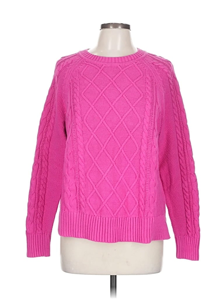 Pre-owned Gap Pullover Sweater In Pink