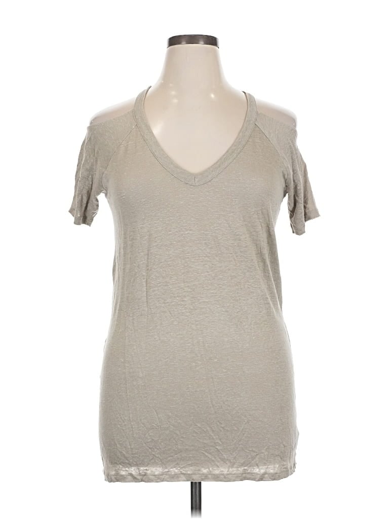 Pre-owned Chaser Short Sleeve T-shirt In Gray