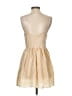 Sunner Tan Cocktail Dress Size 4 - photo 2