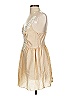 Sunner Tan Cocktail Dress Size 4 - photo 5
