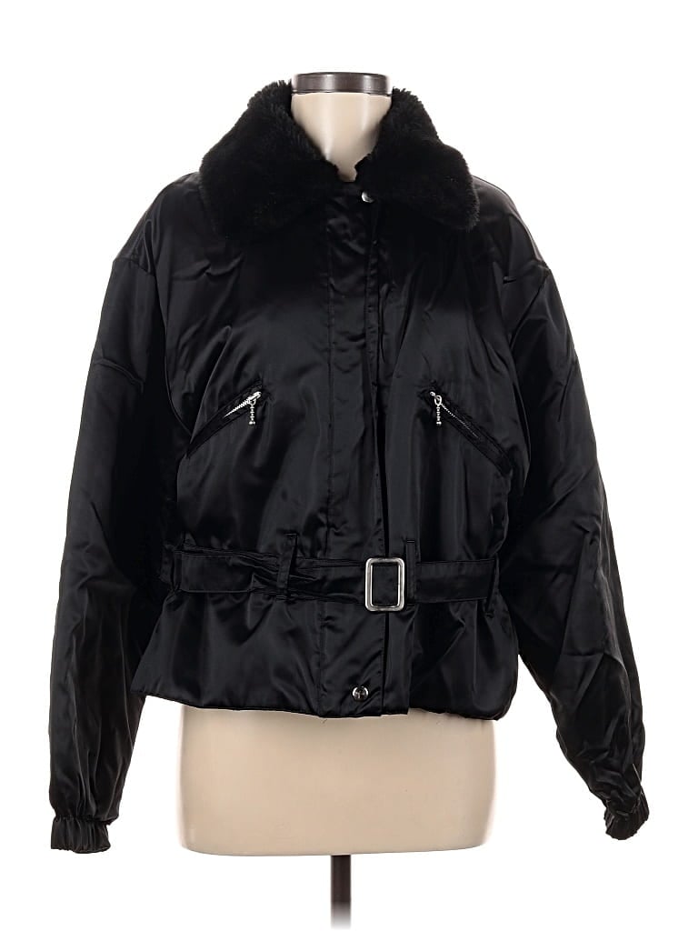 Pre-owned Assorted Brands Snow Jacket In Black