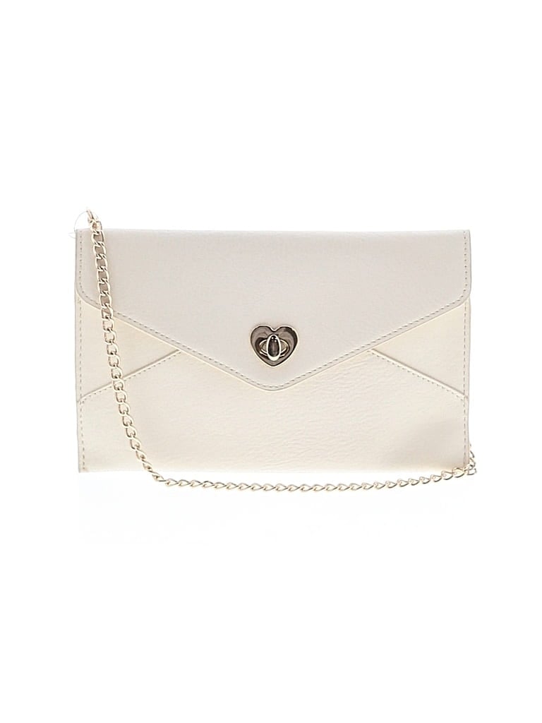 Lc Lauren Conrad Clutch In White