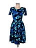 Lularoe Graphic Blue Casual Dress Size XS - photo 1