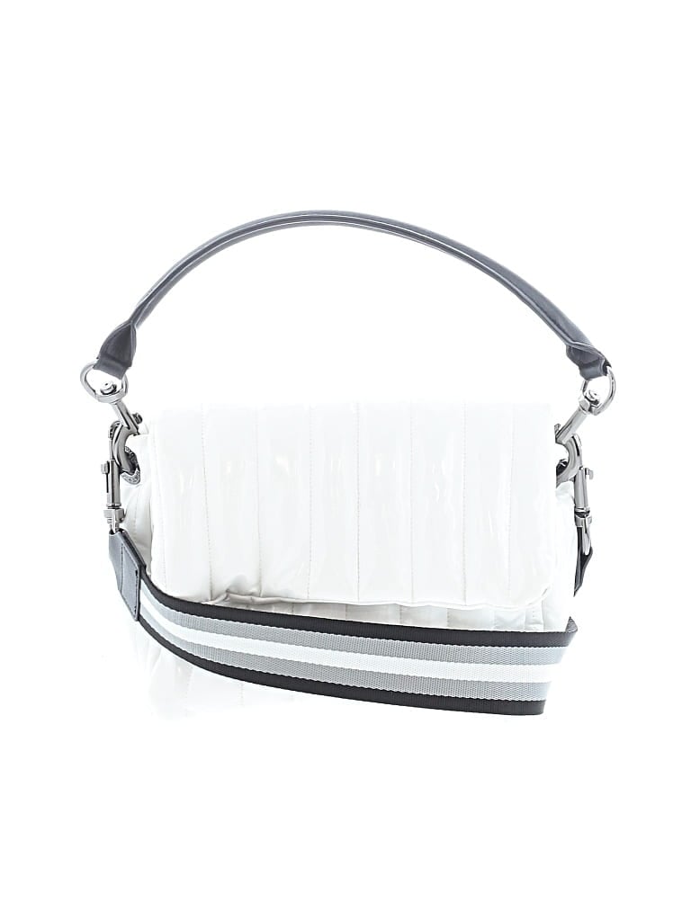 Pre-owned Think Royln Satchel In White