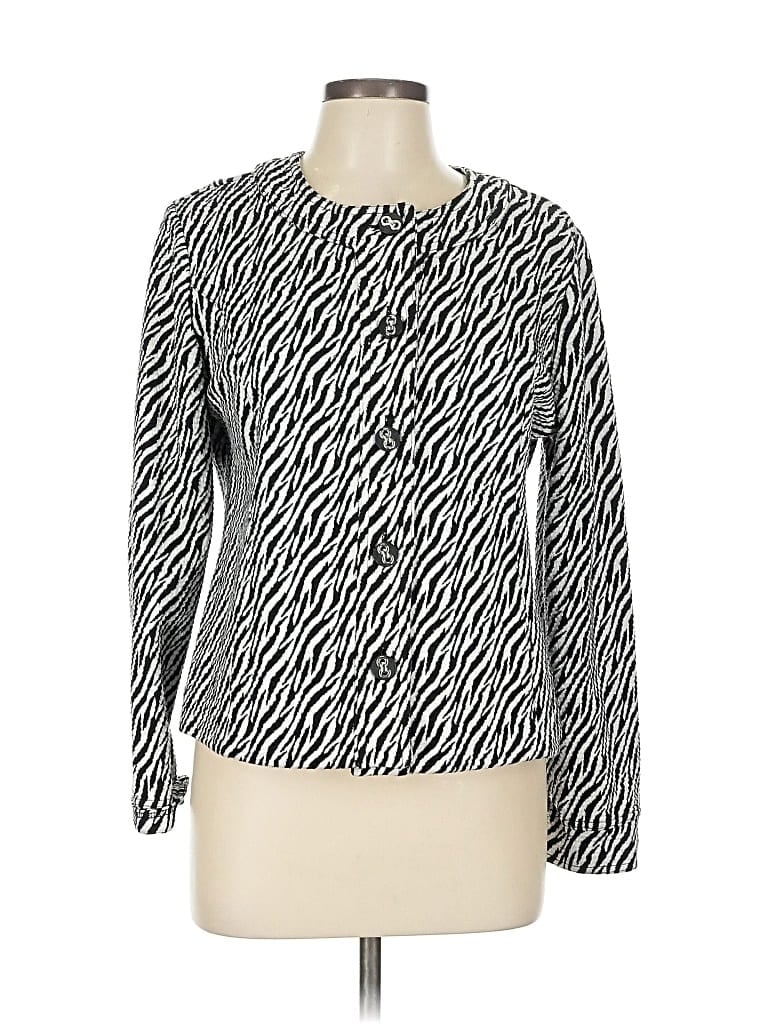 Pre-owned Charter Club Blazer Jacket In White