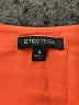 Etcetera 100% Silk Orange Sleeveless Silk Top Size 4 - photo 3