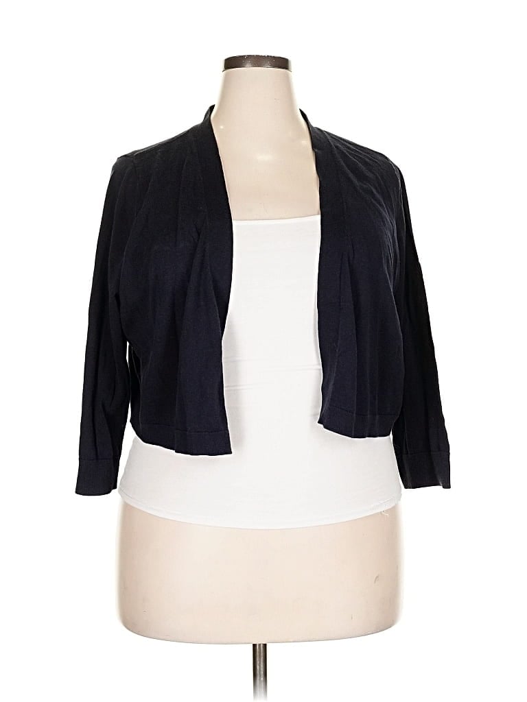 Pre-owned Talbots Kimono In Black