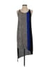 BCBGMAXAZRIA 100% Polyester Graphic Gray Casual Dress Size XS - photo 1