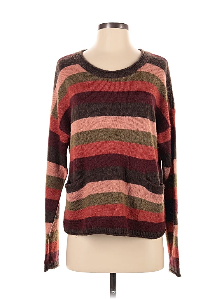 Pre-owned Madewell Pullover Sweater In Brown
