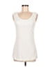 BCBGMAXAZRIA Ivory Sleeveless Top Size M - photo 1