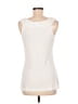 BCBGMAXAZRIA Ivory Sleeveless Top Size M - photo 2