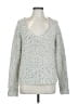 Banana Republic Tweed Silver Pullover Sweater Size L - photo 1