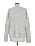 Banana Republic Tweed Silver Pullover Sweater Size L - photo 2