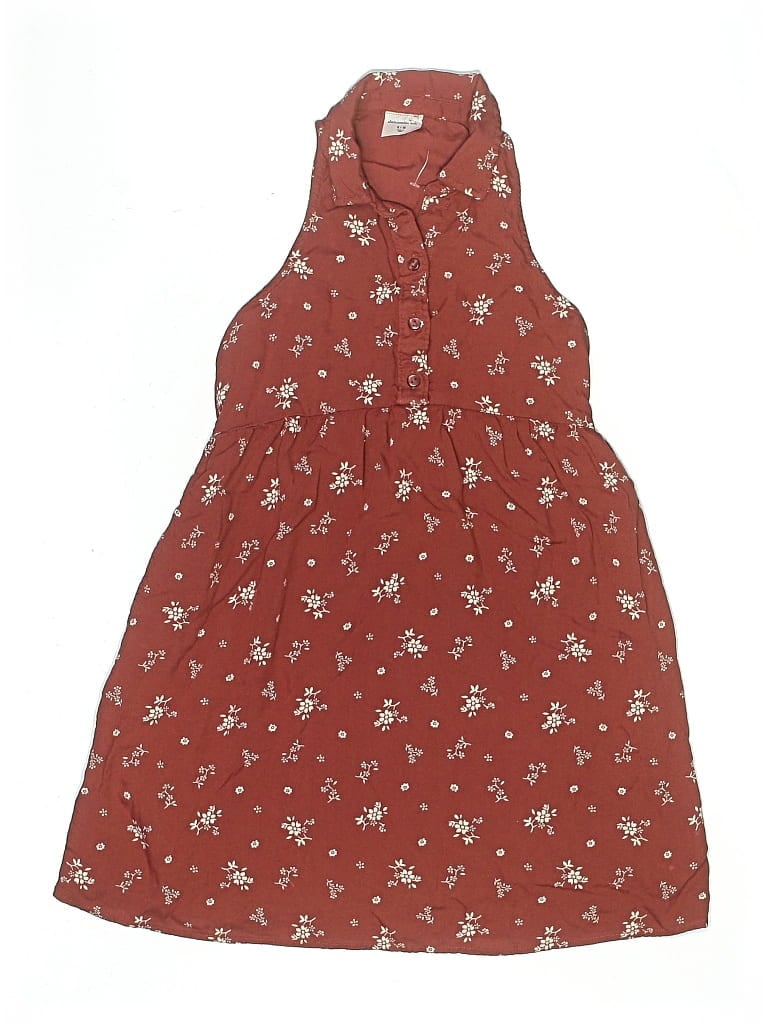 Pre-owned Abercrombie Kids' Dress In Brown