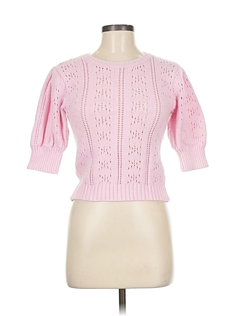 Pre-owned Forever 21 Pullover Sweater In Pink