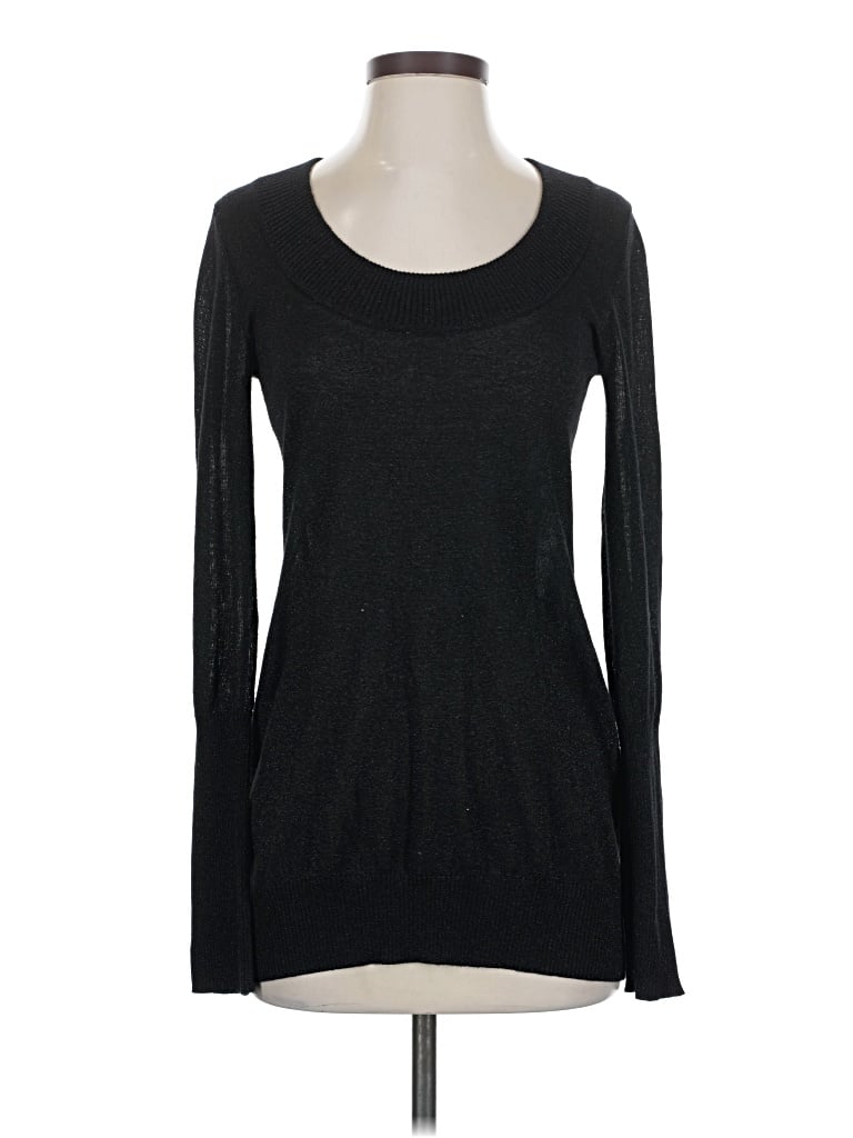 Pre-owned H&m Long Sleeve T-shirt In Black