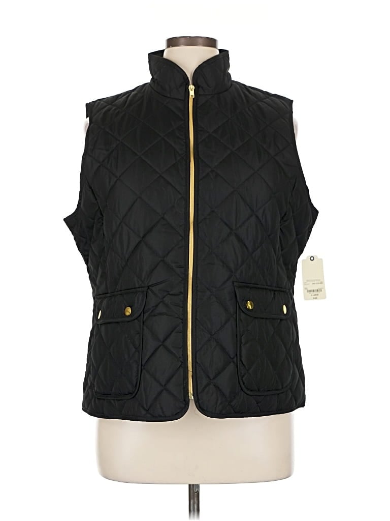 St. John's Bay Vest In Black