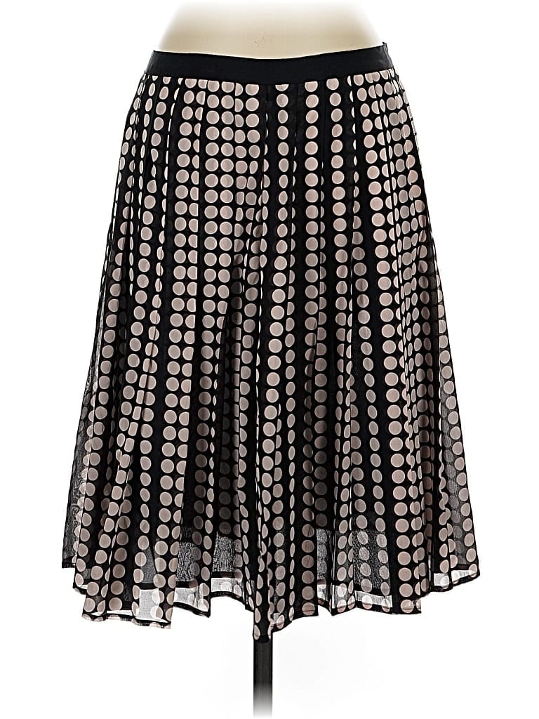 Pre-owned Tory Burch Silk Skirt In Black
