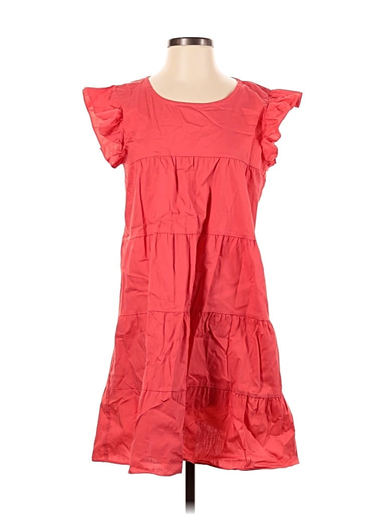 Umgee Casual Dress In Red