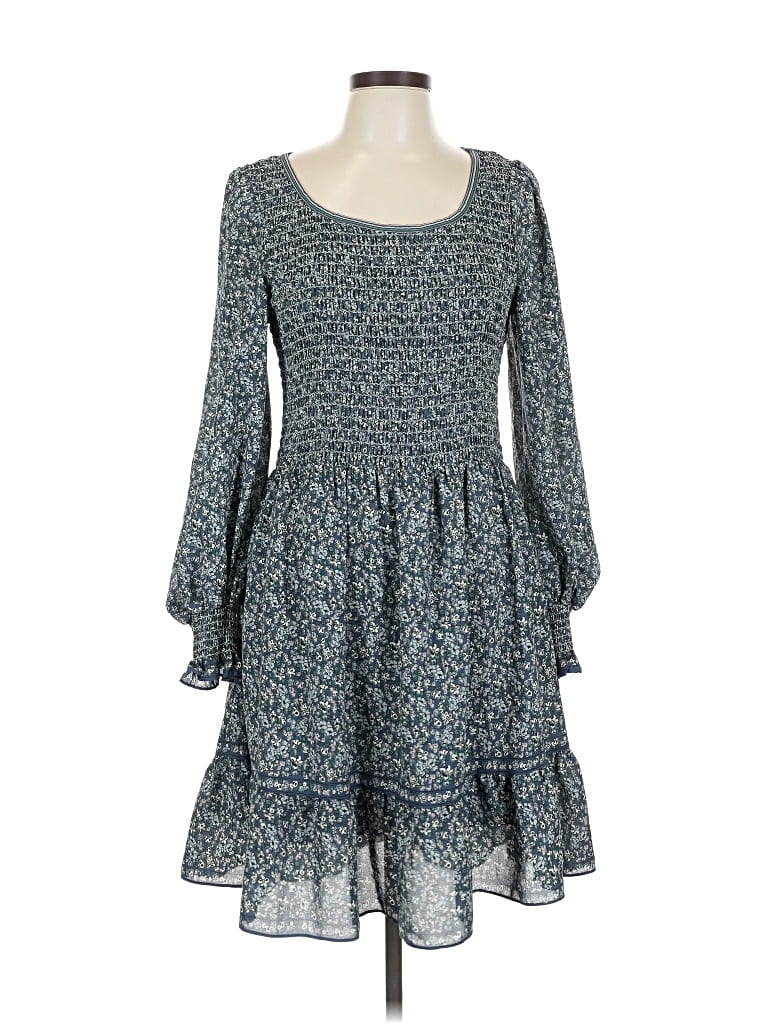 Pre-owned Max Studio Casual Dress In Blue