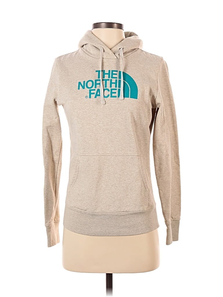 Pre-owned The North Face Pullover Hoodie In Brown