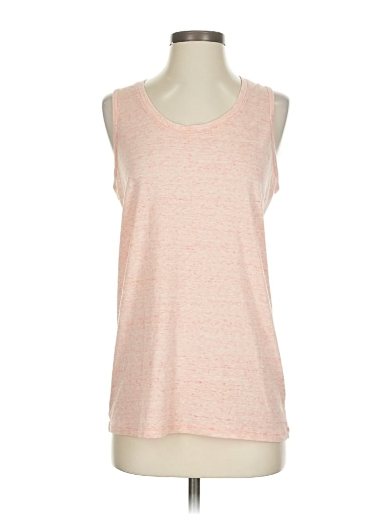 Pre-owned Athleta Sleeveless T-shirt In Orange