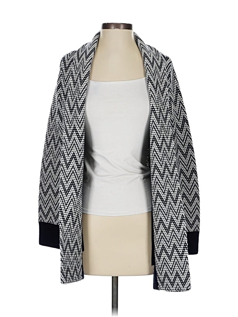 Pre-owned Banana Republic Cardigan Sweater In Gray