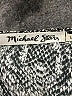 Michael Stars 100% Rayon Animal Print Silver Jumpsuit Size Sm (0) - photo 4