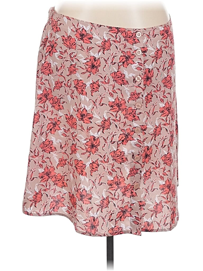 Pre-owned Halogen Casual Skirt In Red